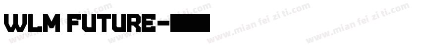 WLM Future字体转换
